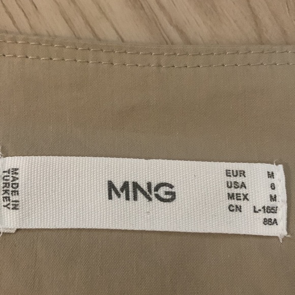 Mango Khaki Shirt Dress - Picture 3 of 5